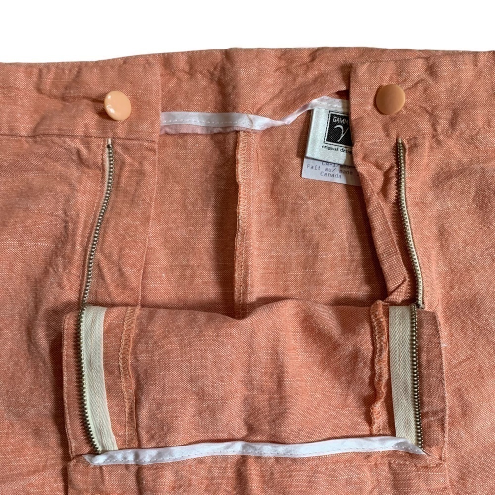 Gamma 100% Linen Midi Pencil Skirt - Picture 4 of 10